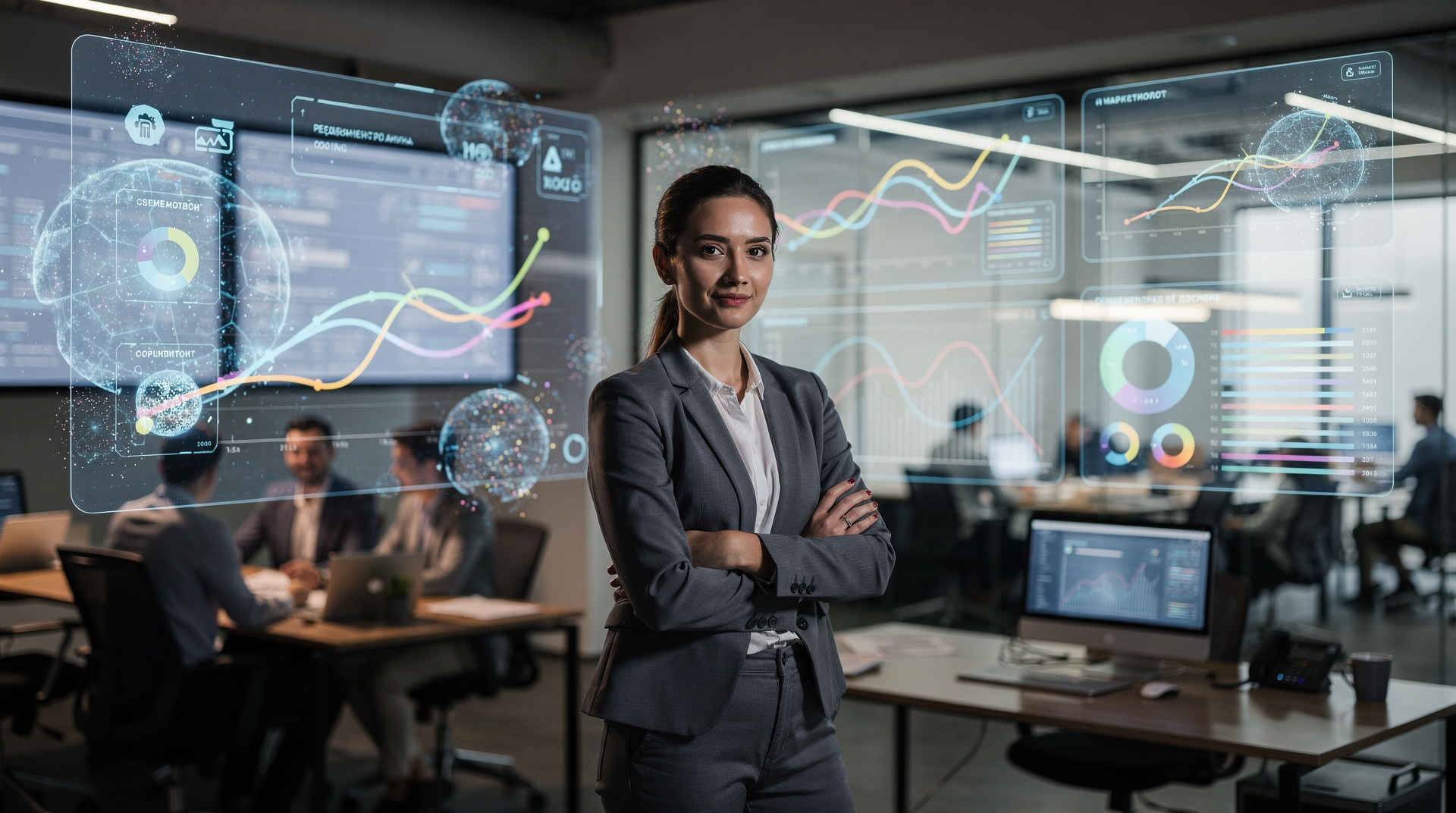 Ключевая иллюстрация: AI-маркетолог: как нейросети ведут рекламу, пишут тексты и анализируют метрики