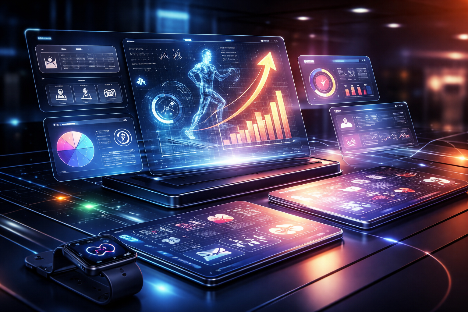 A person using a laptop to interact with AI technology indoors during the day.