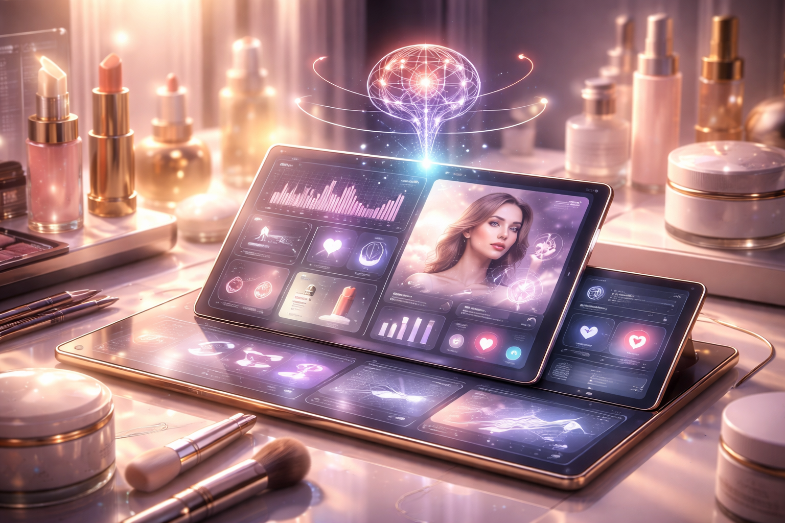 A diverse group of professionals working together on laptops in a modern office meeting room.