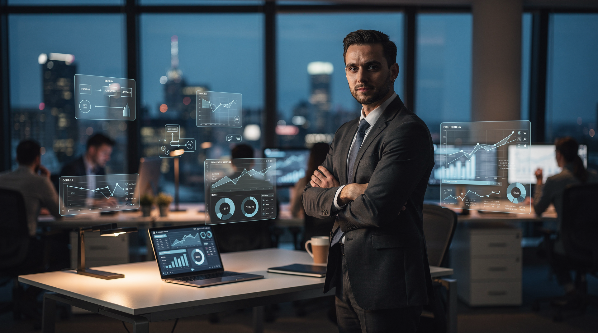 Ключевая иллюстрация: Как автоматизировать финансовый учёт с помощью AI