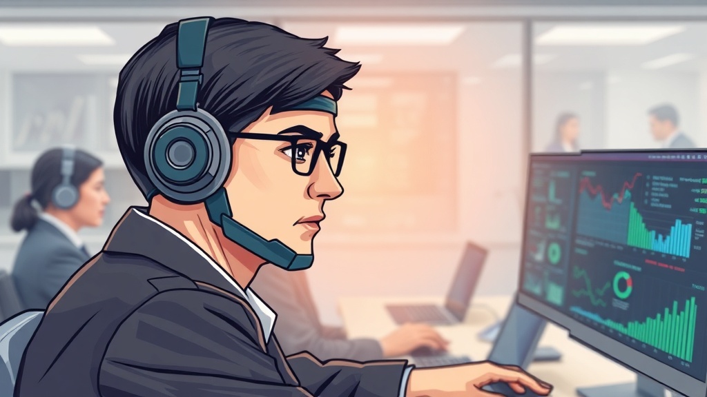 Editorial section illustration for "2. Кейс: как AI сократил цикл анализа рынка в 10 раз" in context of "AI для аналитики: как нейросети заменяют команду аналитиков". Subject-focused composition, realistic business environment, crisp details, natural contrast, no text, no watermark, no logo, no empty background, 16:9.