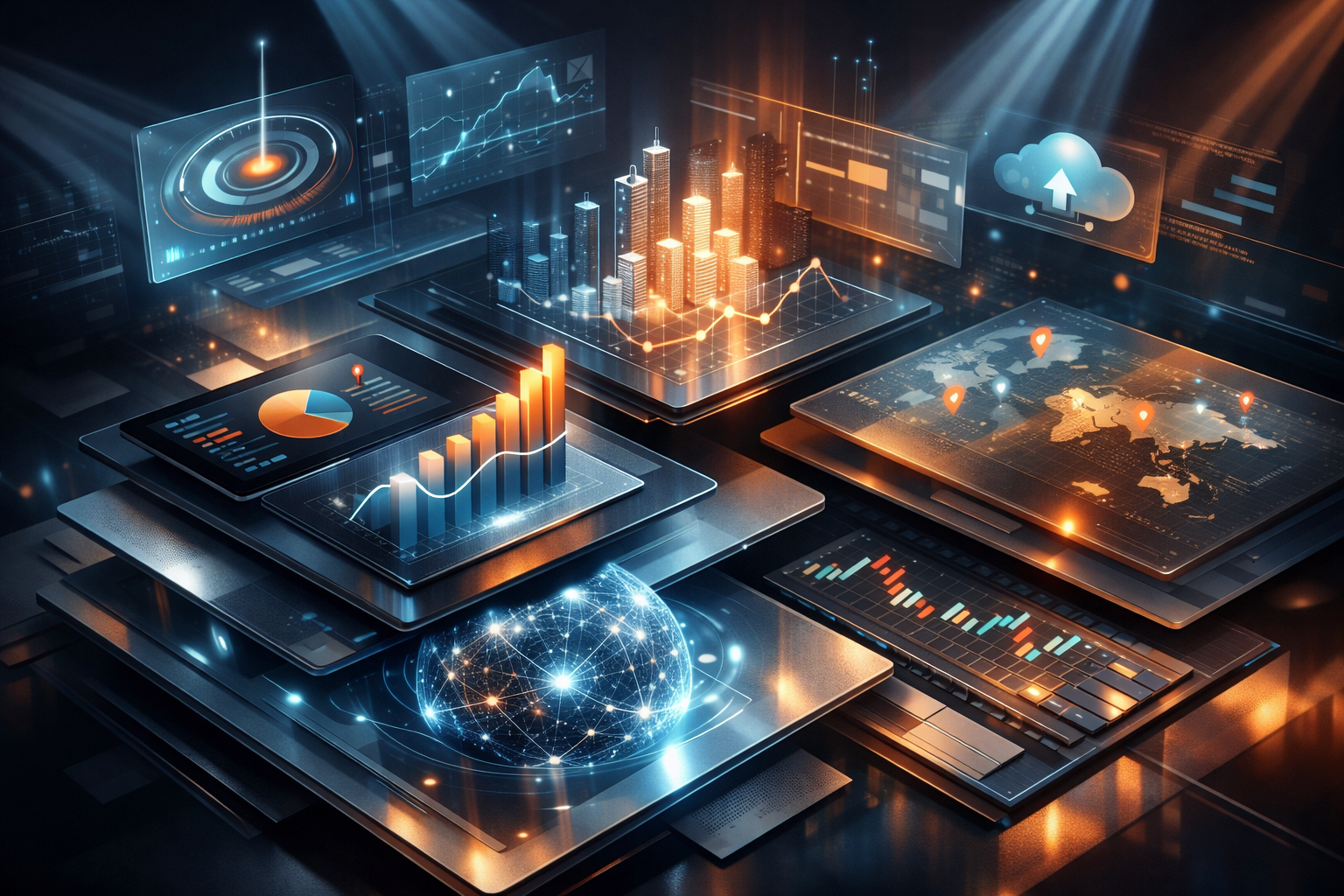 Close-up of a video editing timeline on a computer screen, showcasing modern technology.