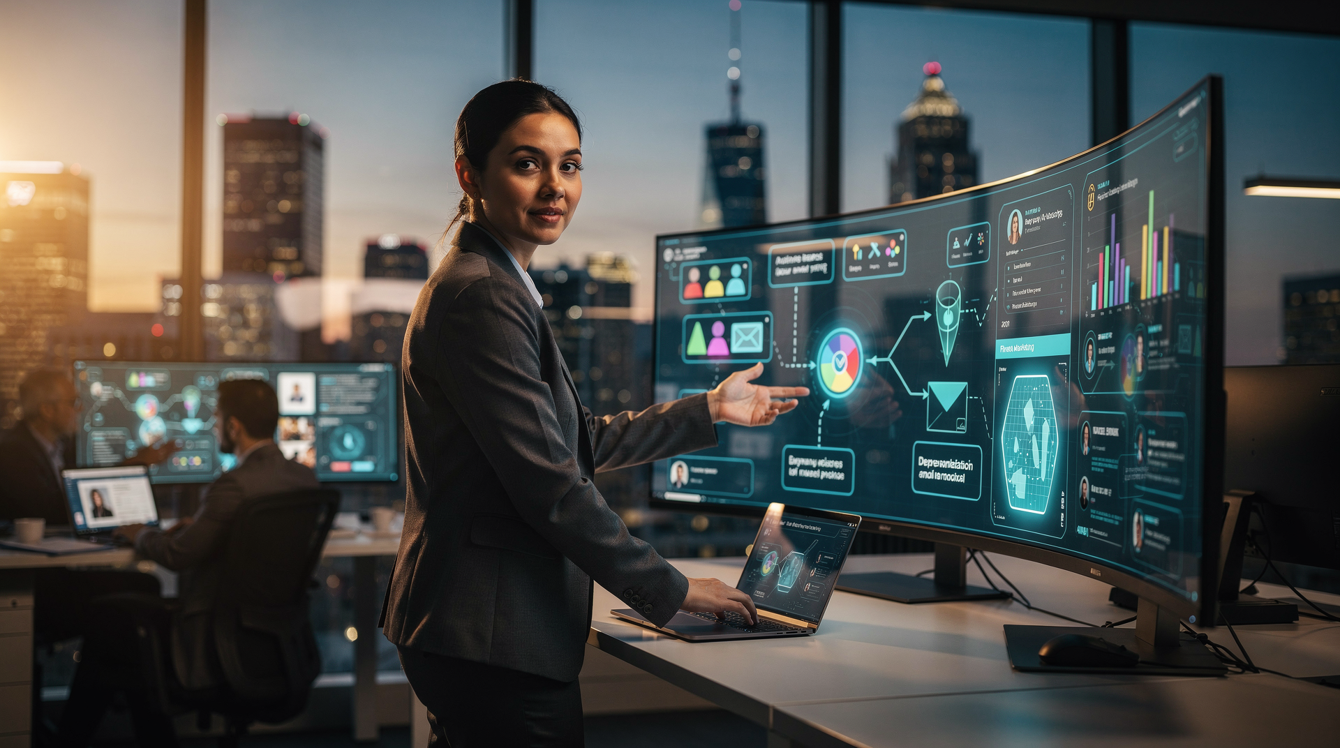 Ключевая иллюстрация: AI-автоматизация email-маркетинга: от сегментации до personalization