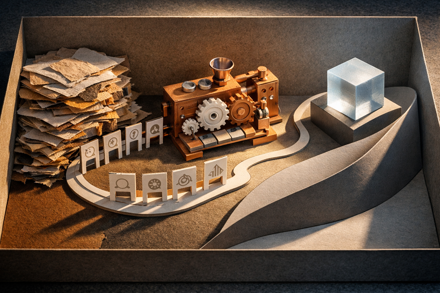 Ключевая иллюстрация: Автоматизация бизнес-процессов: практический план для руководителя