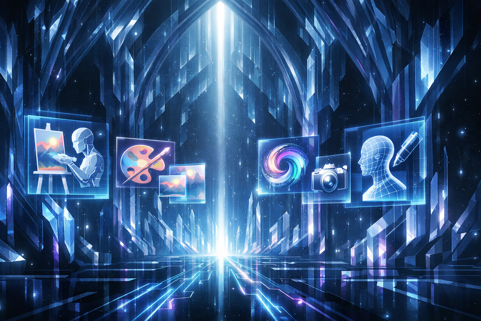 Ключевая иллюстрация: Нейросеть для картинок: 15 лучших сервисов генерации изображений