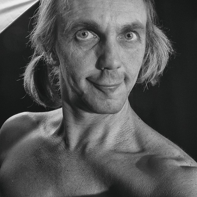 boy, studio, monochrome, art, man, composition, shocking, creativity