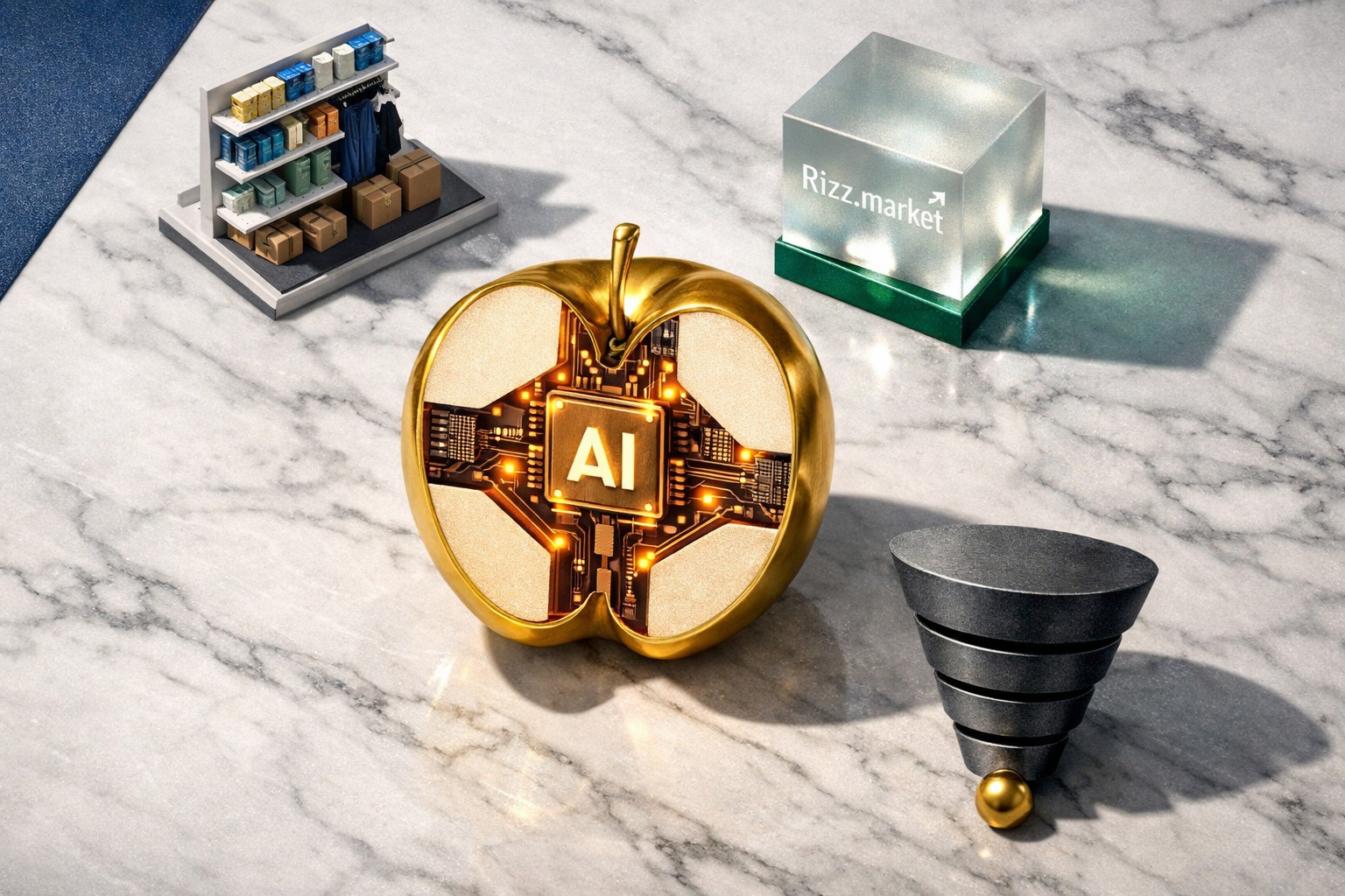 Ключевая иллюстрация: Золотое Яблоко: Как директору по маркетингу получить больше заявок и трафика