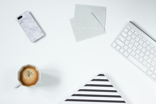 coffee, work desk, mug, coffee cup, keyboard, telephone, iphone, business