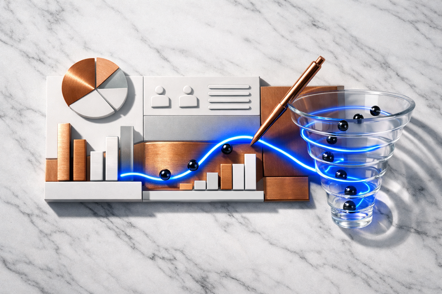 Ключевая иллюстрация: Отдел продаж 2026: Как использовать CRM и ИИ для роста выручки