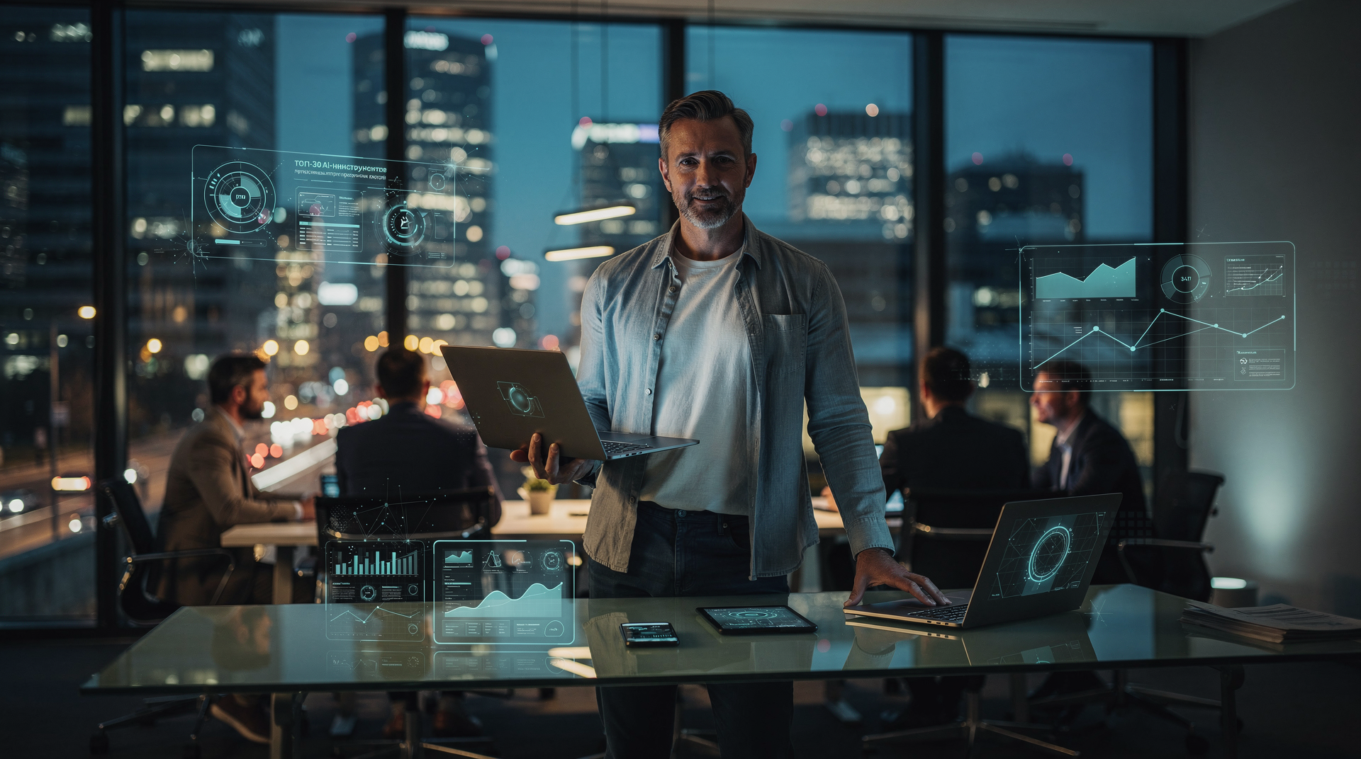 Ключевая иллюстрация: ТОП-30 AI-инструментов для предпринимателей 2026