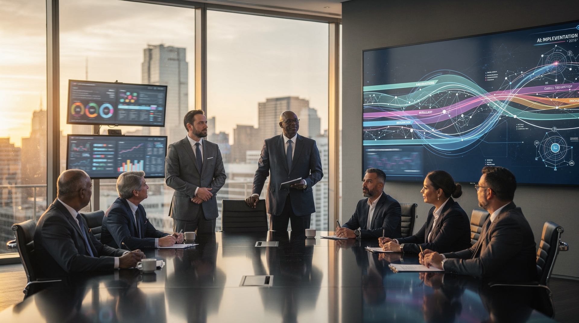 12 шагов внедрения AI в компанию