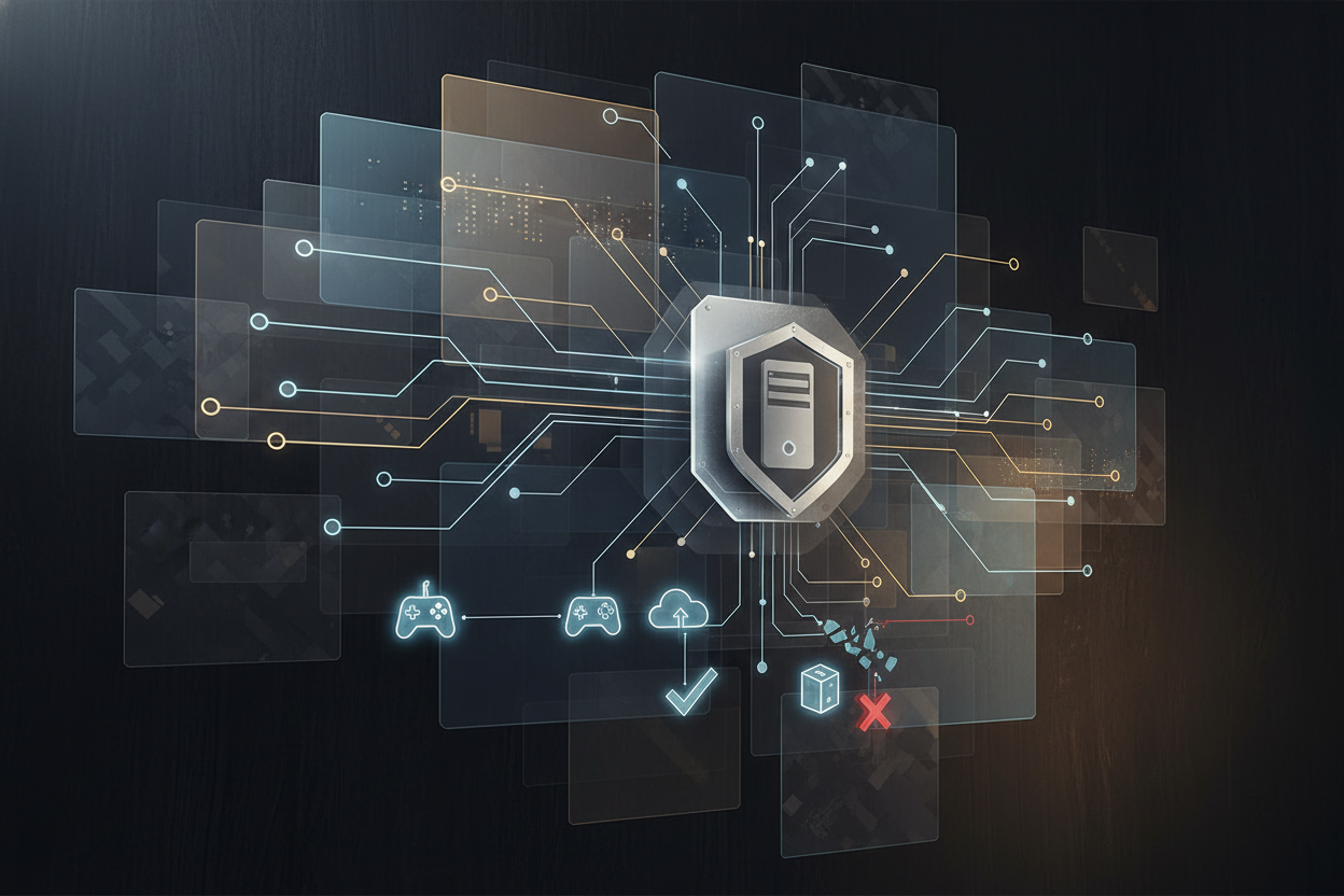 Ключевая иллюстрация: Безопасные загрузки: как не потерять ПК ради игры